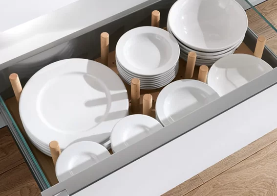 Beech Pegs Drawer Organiser